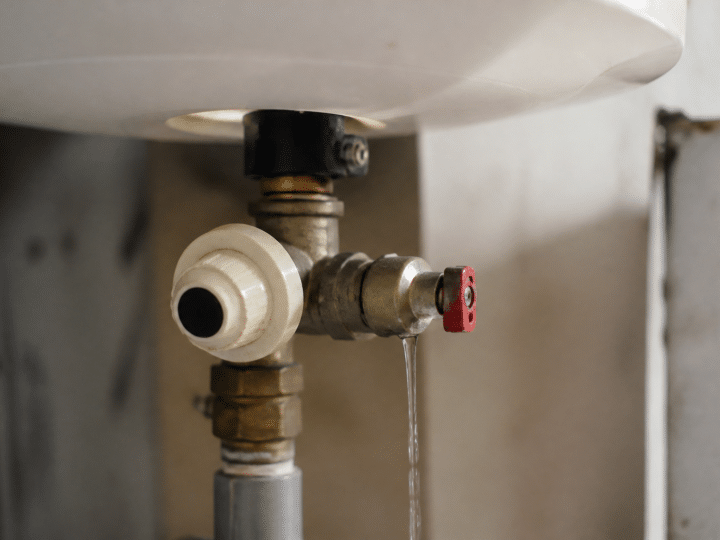 Groupe securite chauffe eau avec fuite d'eau continue