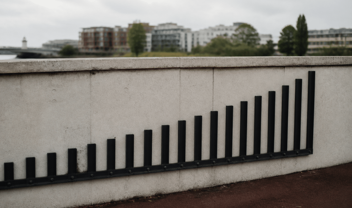 Graphique en barres montrant evolution population ville Alfortville