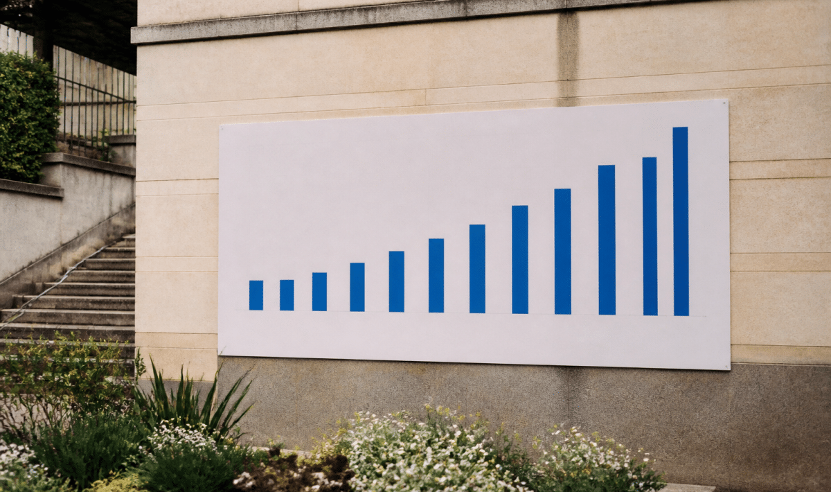 Graphique en barres montrant evolution population ville Meudon